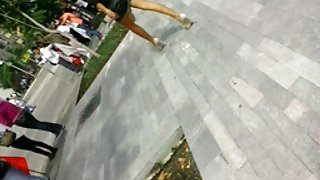 粉红色的猫和玩具在肛门通道